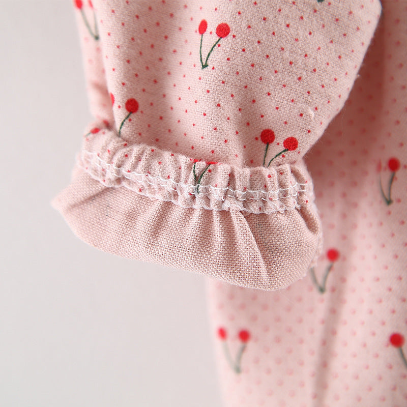 Girls School Outfit Girls Autumn Daily Dress