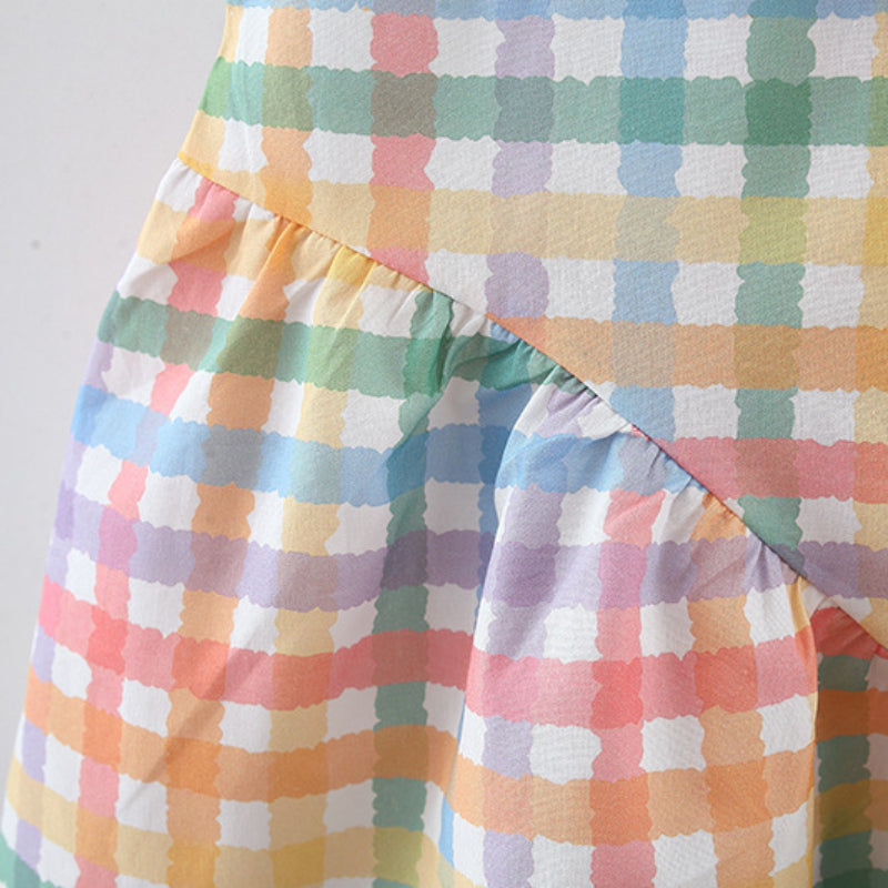 Girls Plaid School Dress Girls Preppy Dress