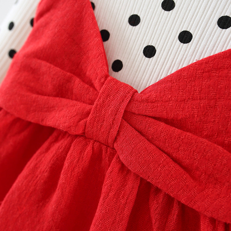Girls Autumn School Dress Girls Elegant School Dress