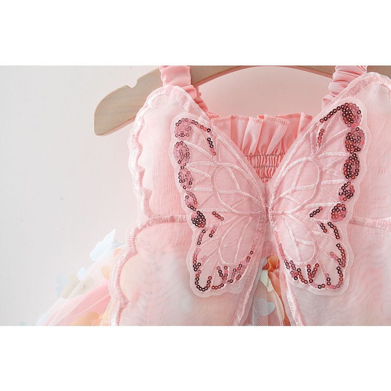 Girl Summer Birthday Dress Girls Vacation Dress