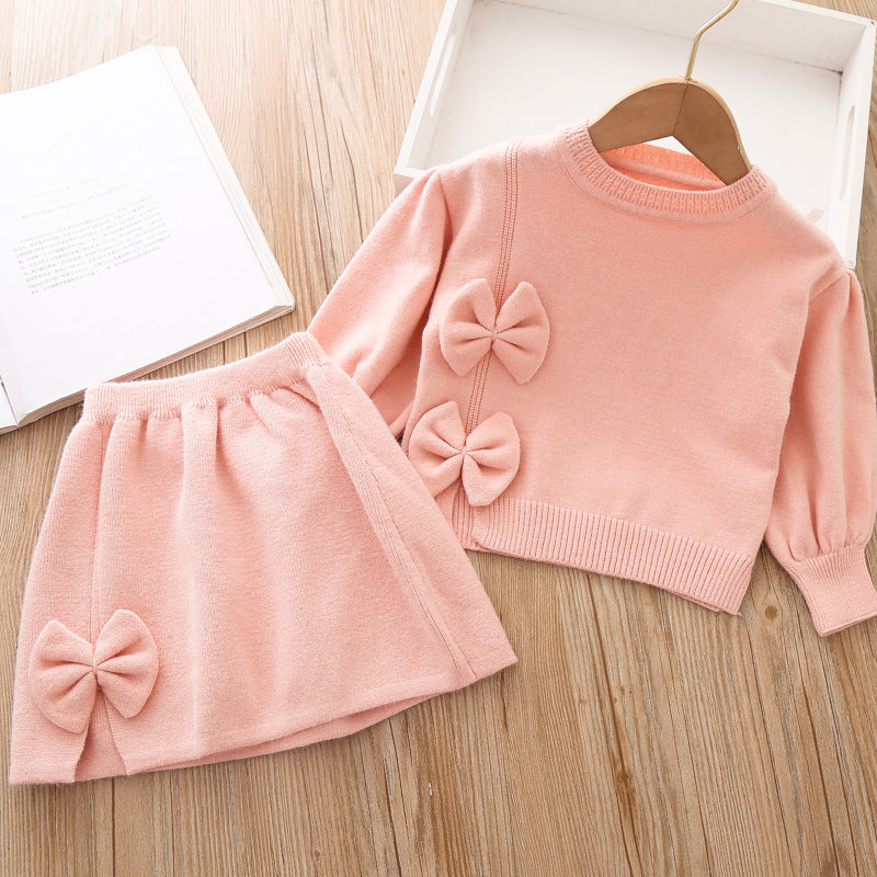 Girls Fall School Outfit Girls Casual Comfortable Outfit Two-piece set