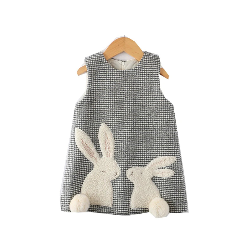 Girls Elegant Comfortable Dress Girls Plaid School Dress