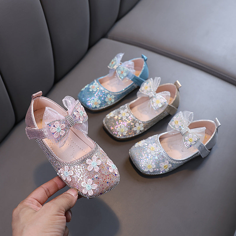 Cute Baby Girl Flower Girl Performance Shoes