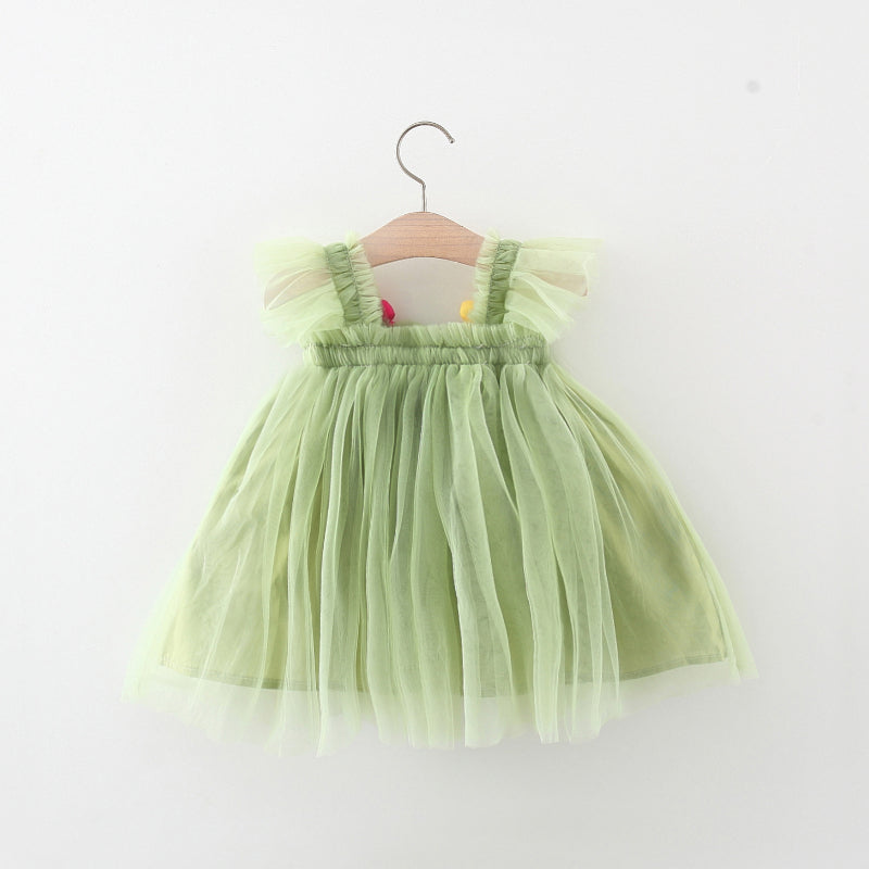 Girls Vacation Princess Dress Girls Resort Dress