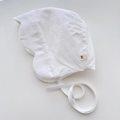 Baby Birthday Hat White Bow Pearl Girls Dress Hat