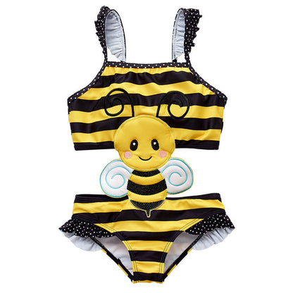 Summer Children's Cartoon One-piece Swimsuit