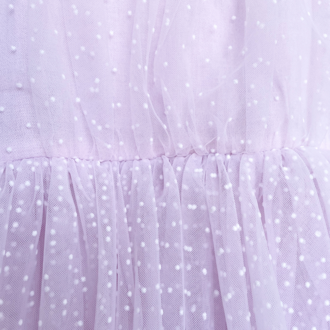 Tinkerbell Sweet Lilac Baby Girl Tulle Party Romper