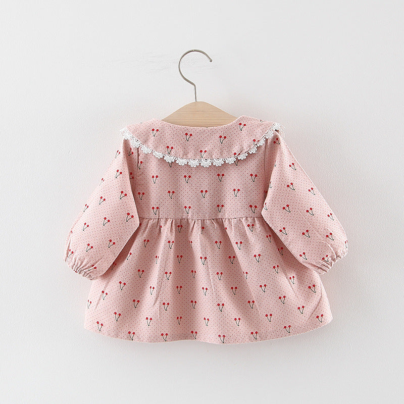 Girls School Outfit Girls Autumn Daily Dress