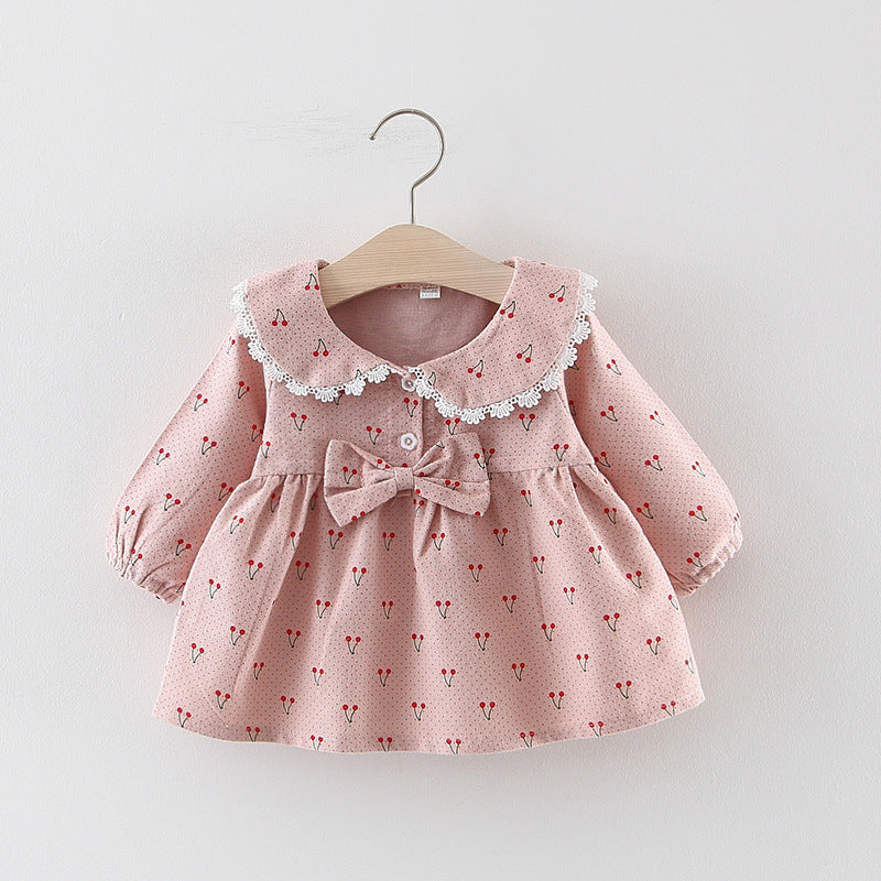Girls School Outfit Girls Autumn Daily Dress