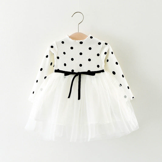 Girls Casual Dress Baby Girls Autumn Daily Dress