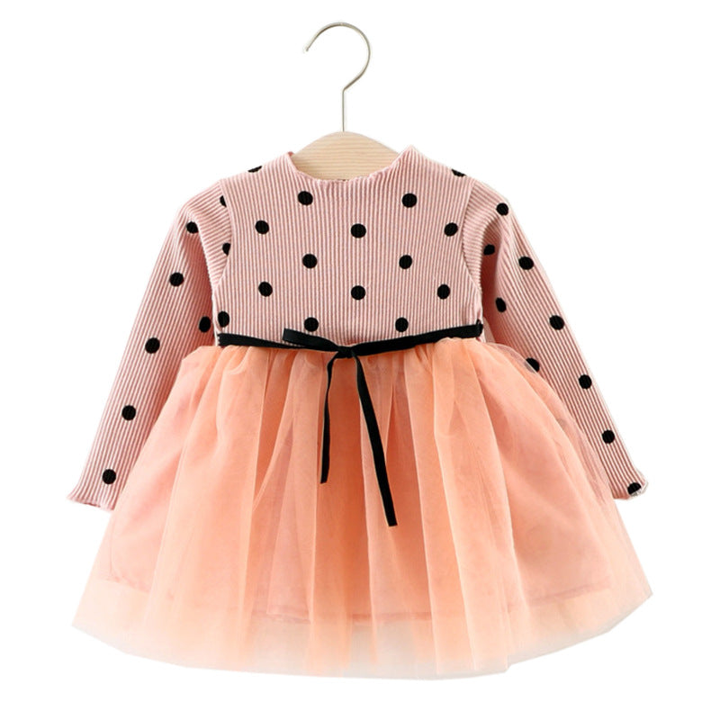 Girls Casual Dress Baby Girls Autumn Daily Dress