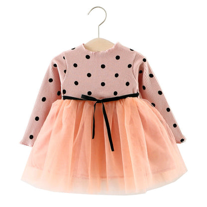 Girls Casual Dress Baby Girls Autumn Daily Dress