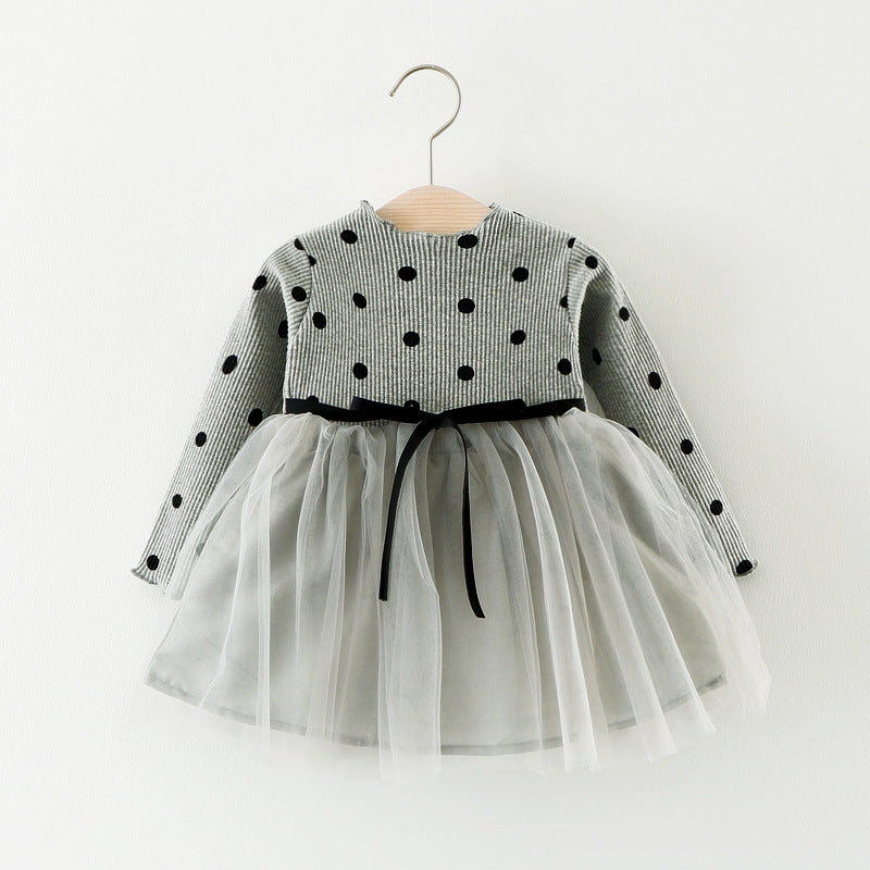 Girls Casual Dress Baby Girls Autumn Daily Dress