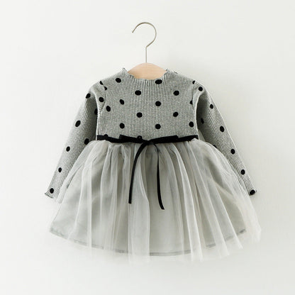 Girls Casual Dress Baby Girls Autumn Daily Dress
