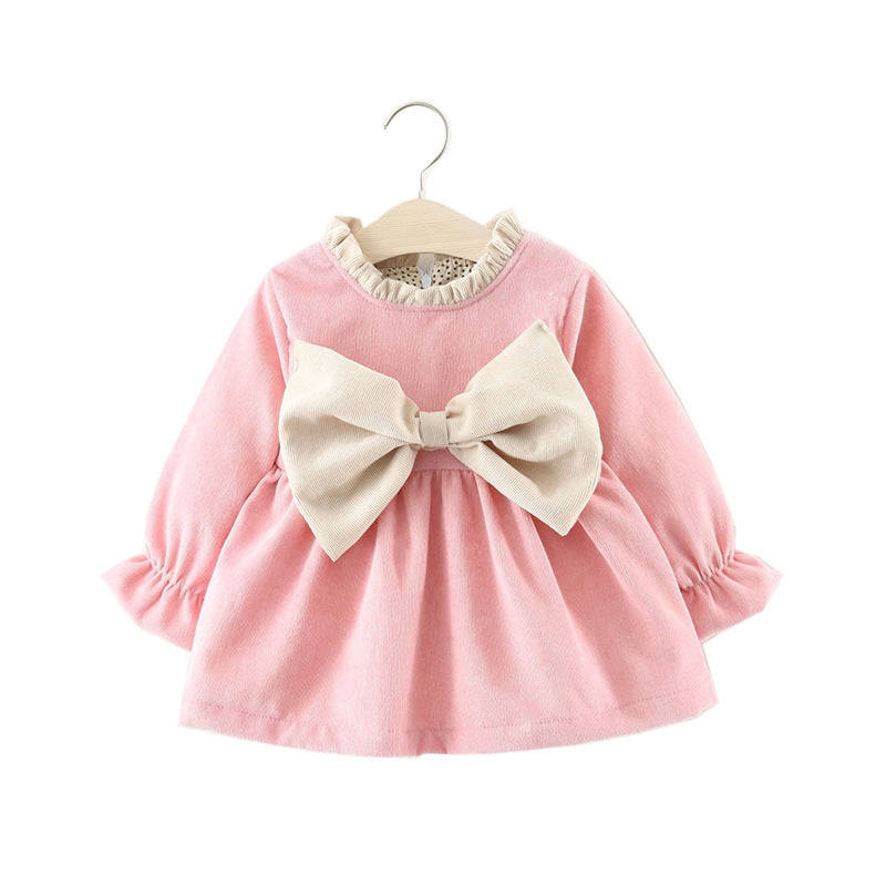 Girls Fall School Outfit Girls Long Sleeve Daily Dress