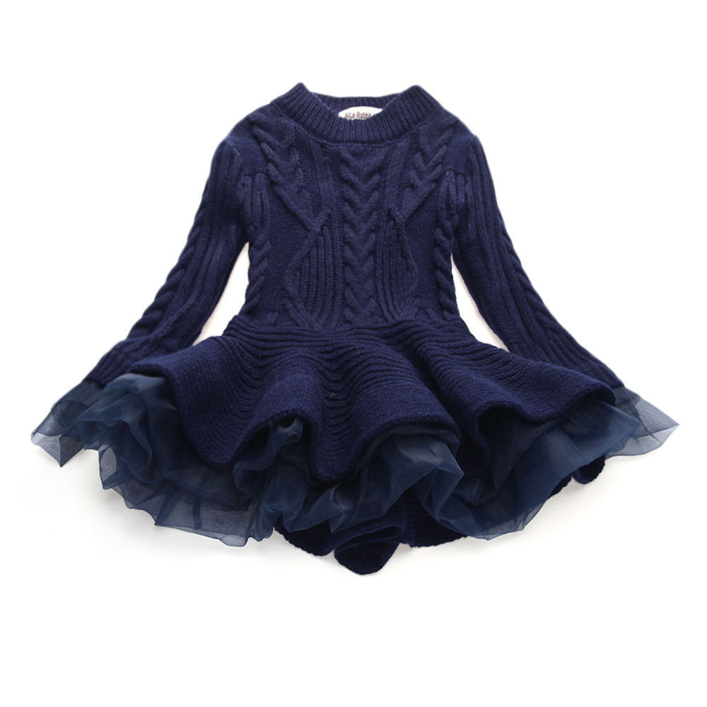 Girls Comfortable Outfit Girls Fall School Dress