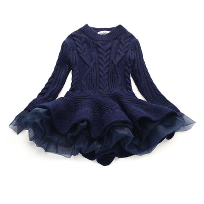 Girls Comfortable Outfit Girls Fall School Dress