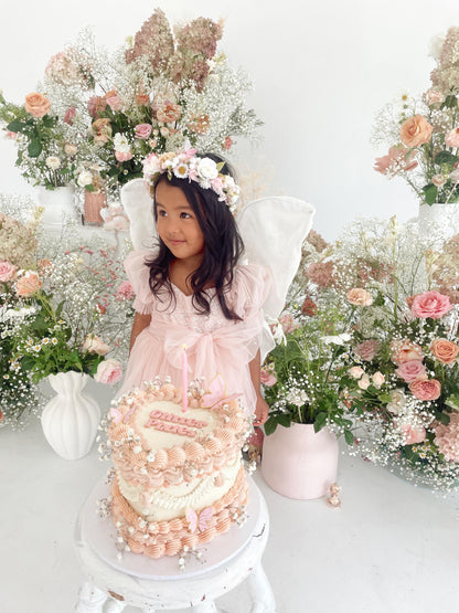Jewel Sequin Pastel Pink Sparkle Baby Girl Tulle Party Romper