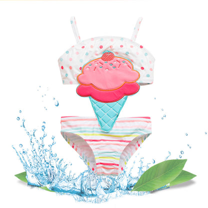 Children's Swimsuit Baby Princess Cute One-piece Swimsuit