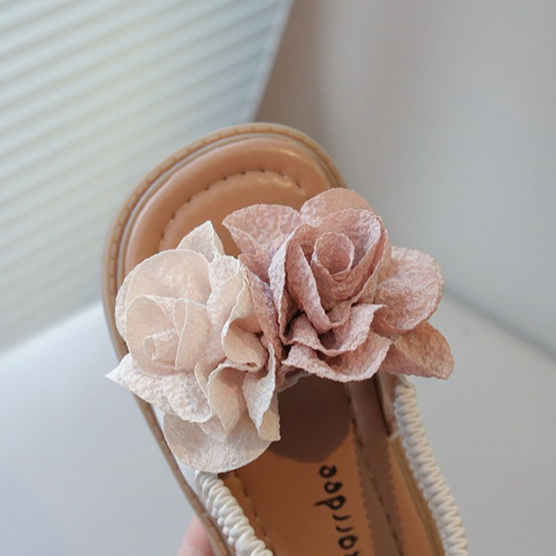 Girls' Summer Floral Princess Beach Shoes