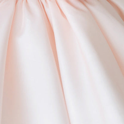 Baby Girl Pink Long Sleeve Doll Collar Puffy Princess Party Dress