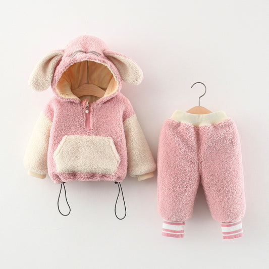 Girls Autumn Outfit Girls Fall School Two-piece Set