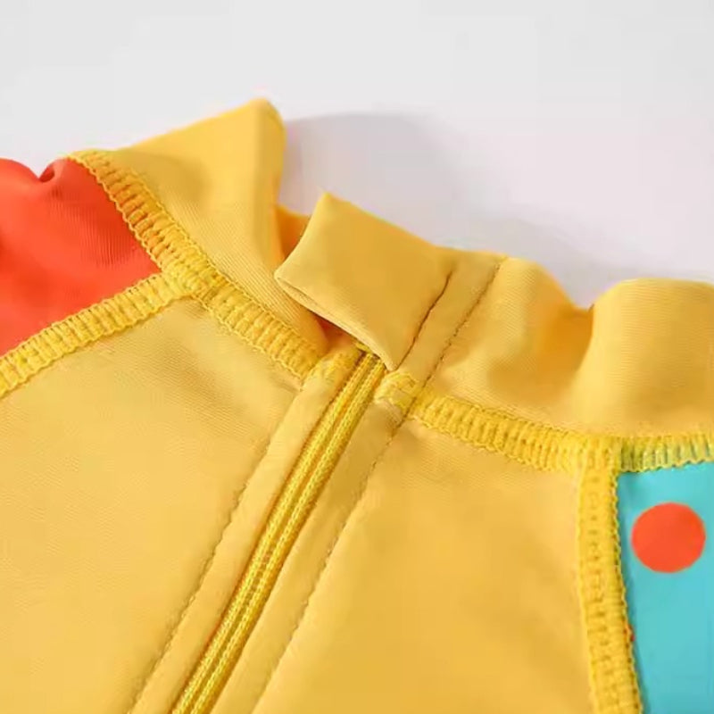 Children's Cute Cartoon Dinosaur Onesie Swimsuit