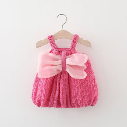 Girl Cute Vacation Dress Girls Summer Holiday Dress