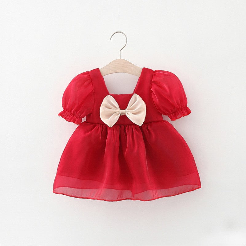 Girls Formal Princess Dress Girls Summer Vacation Dress