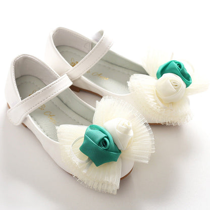 Little Girls' Summer Sandals Toddler Flowers Bow Princess Shoes