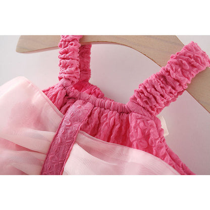 Girl Cute Vacation Dress Girls Summer Holiday Dress