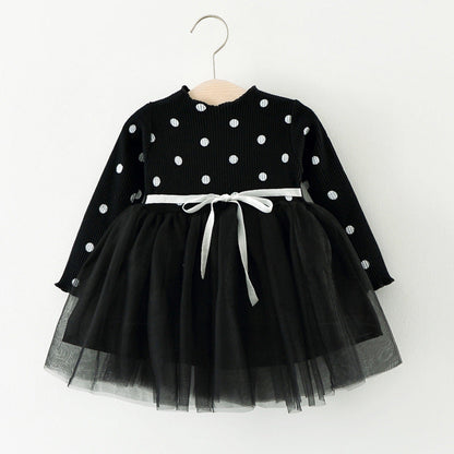 Girls Casual Dress Baby Girls Autumn Daily Dress