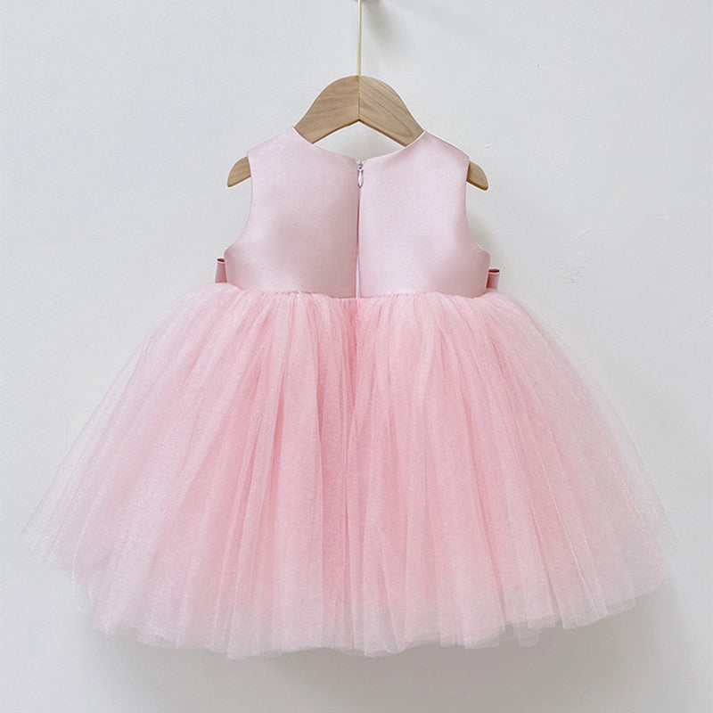 Baby Girl One-year-old Princess Dress Birthday Party Dress Girls Christening Dresses
