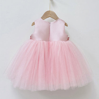 Baby Girl One-year-old Princess Dress Birthday Party Dress Girls Christening Dresses