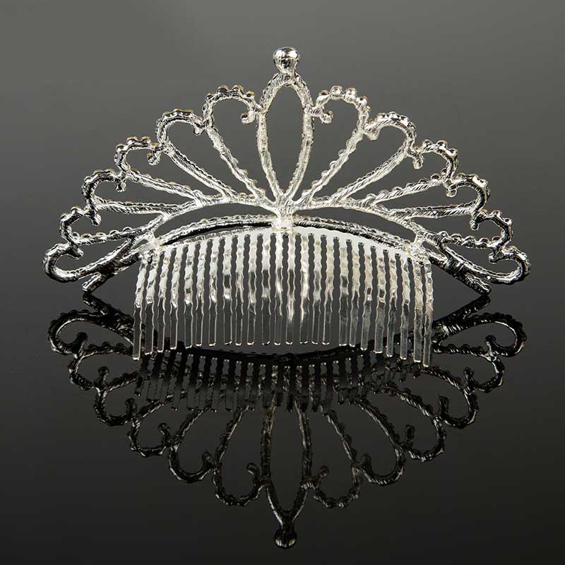 Baby Girl Birthday Wedding Pageant Crown Rhinestones Princess Hairpin
