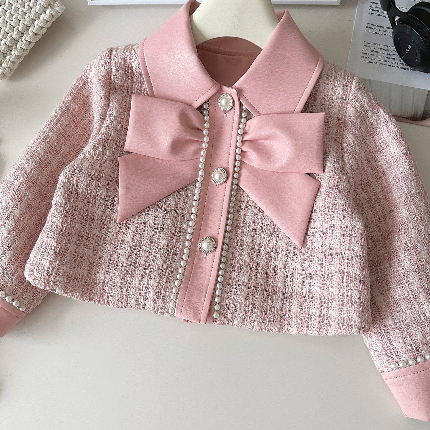 Girls Autumn School Outfit Girls Elegant Comfortable Outfit Two-Piece Set