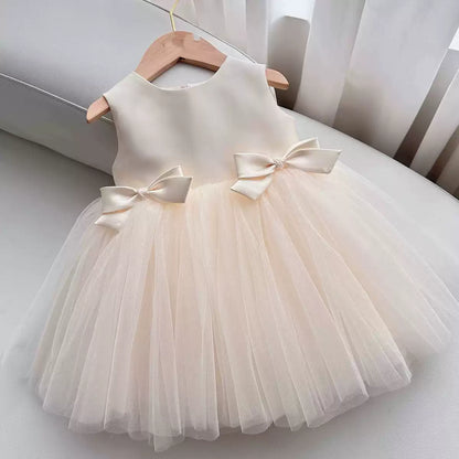 Baby Girl One-year-old Princess Dress Birthday Party Dress Girls Christening Dresses