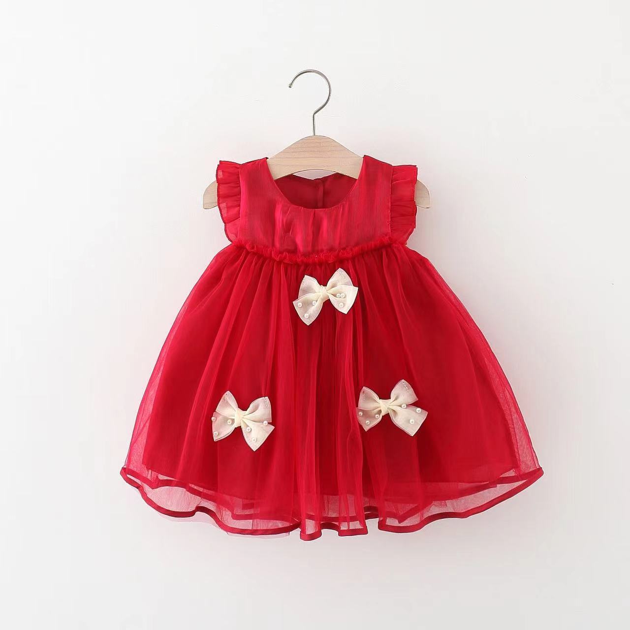 Girls Formal Princess Dress Girls Summer Vacation Dress