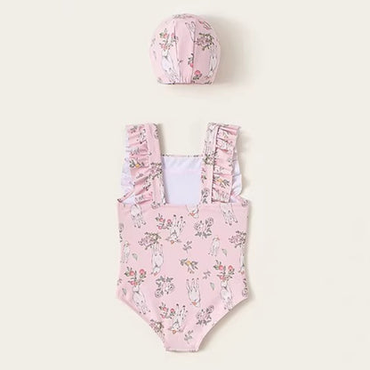 Baby New Summer Printed Onesie Swimsuit