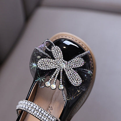New Baby Girl Rhinestone Princess Shoes