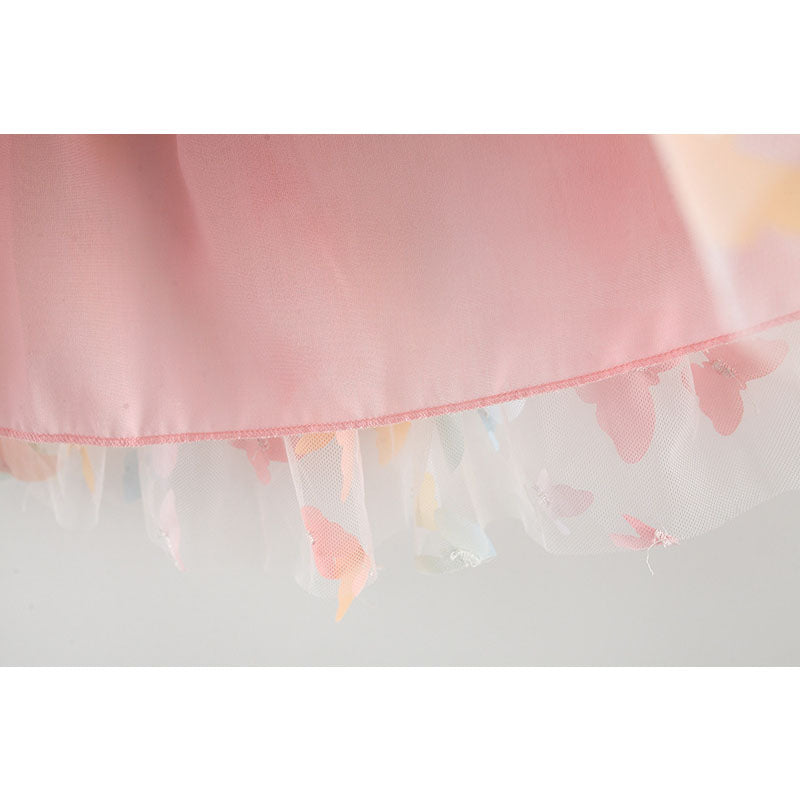 Girl Summer Birthday Dress Girls Vacation Dress