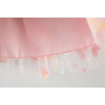Girl Summer Birthday Dress Girls Vacation Dress