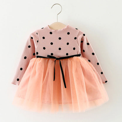 Girls Casual Dress Baby Girls Autumn Daily Dress
