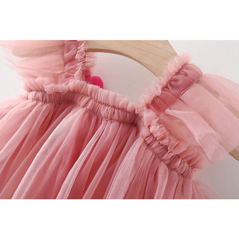Girls Vacation Princess Dress Girls Resort Dress