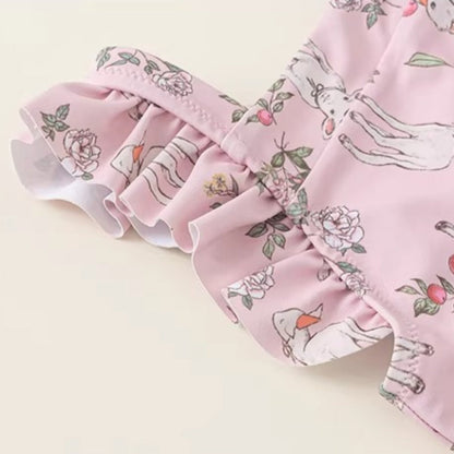 Baby New Summer Printed Onesie Swimsuit
