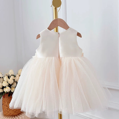 Baby Girl One-year-old Princess Dress Birthday Party Dress Girls Christening Dresses