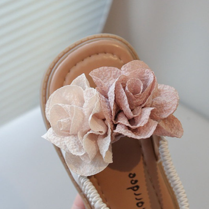 Girls New Summer Floral Princess Sandals