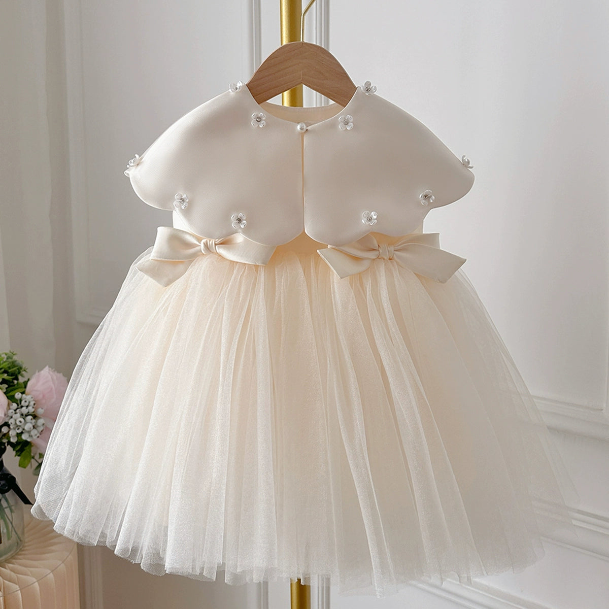 Baby Girl One-year-old Princess Dress Birthday Party Dress Girls Christening Dresses