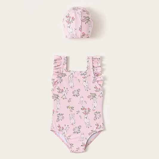 Baby New Summer Printed Onesie Swimsuit