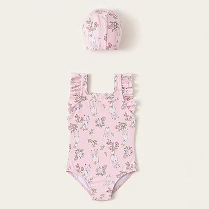 Baby New Summer Printed Onesie Swimsuit